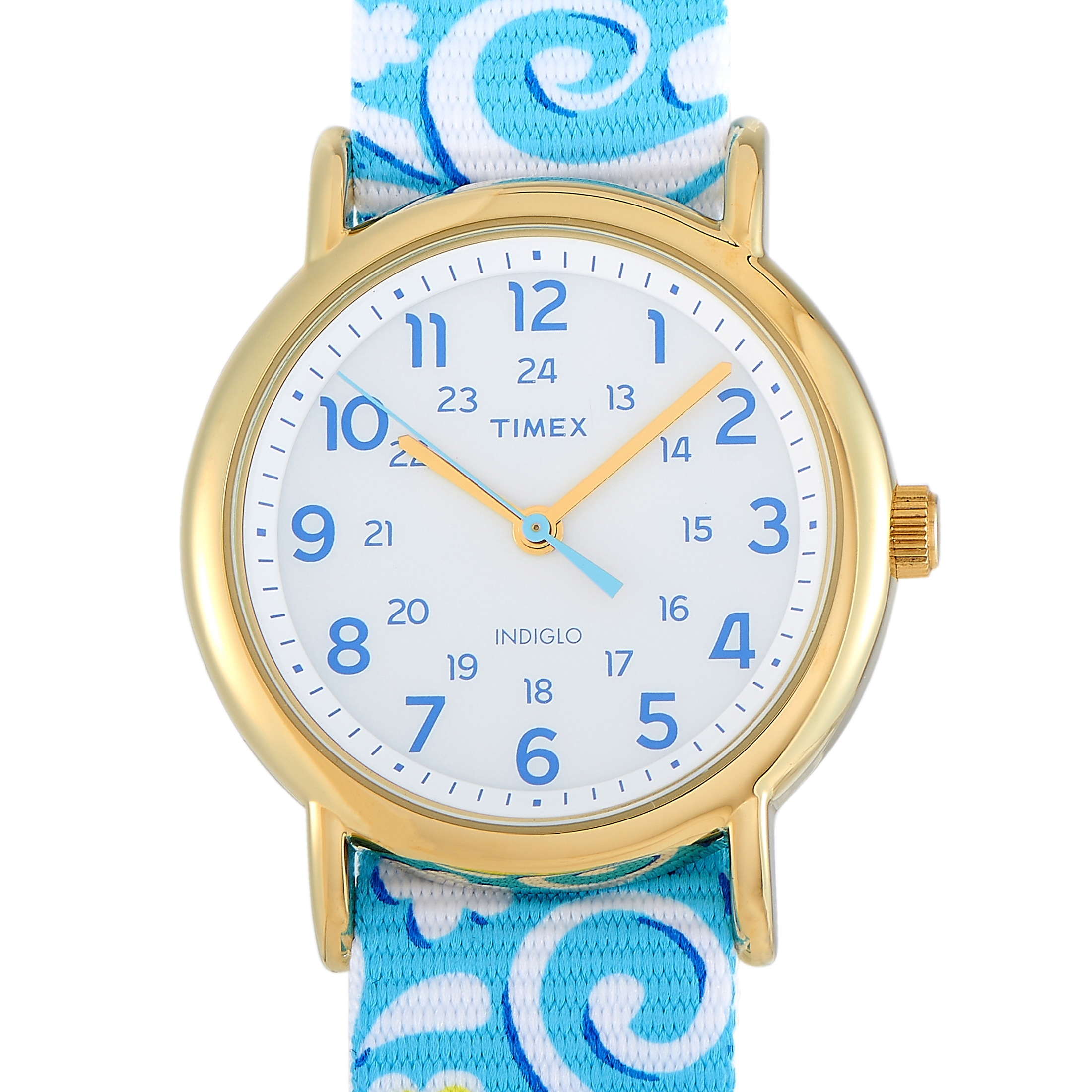 Timex Weekender Gold-Tone Brass Watch TW2P90100