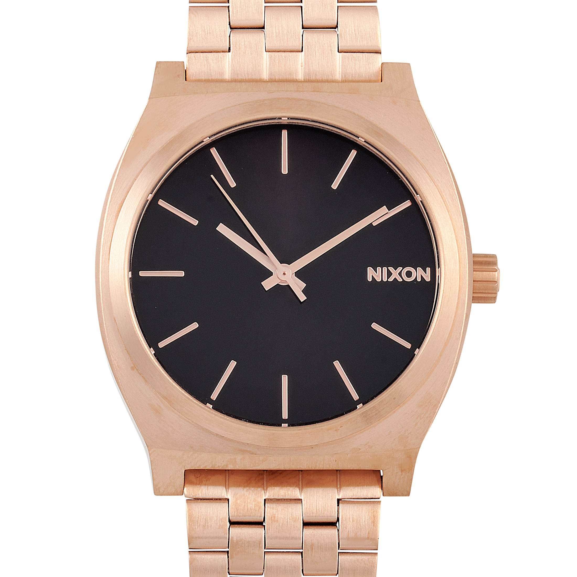 Nixon Time Teller All Rose Gold Stainless Steel Watch A045 2598 A045-2598-00