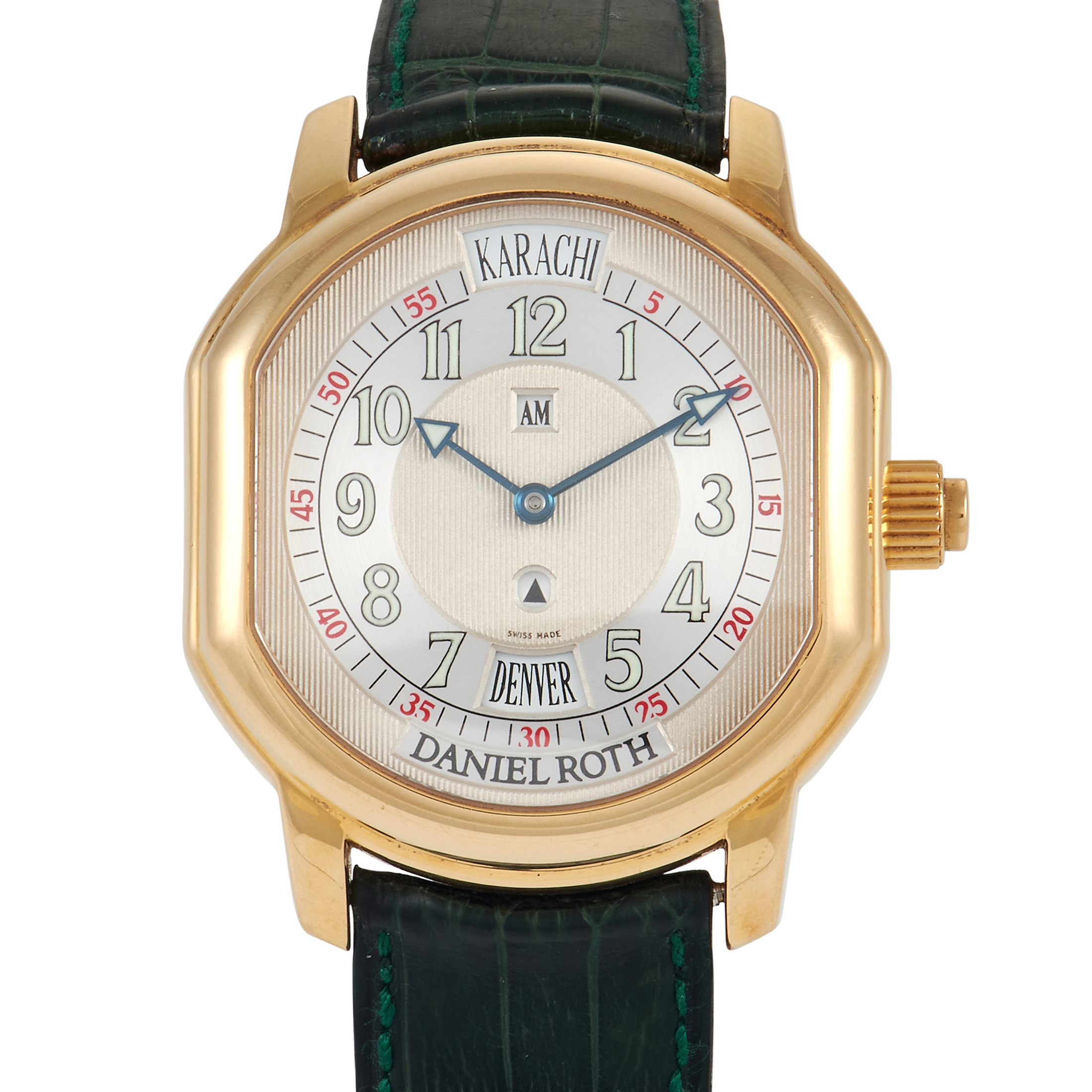 Daniel Roth Metropolitan Leather Automatic Watch 857.X.40.169.CN.BA
