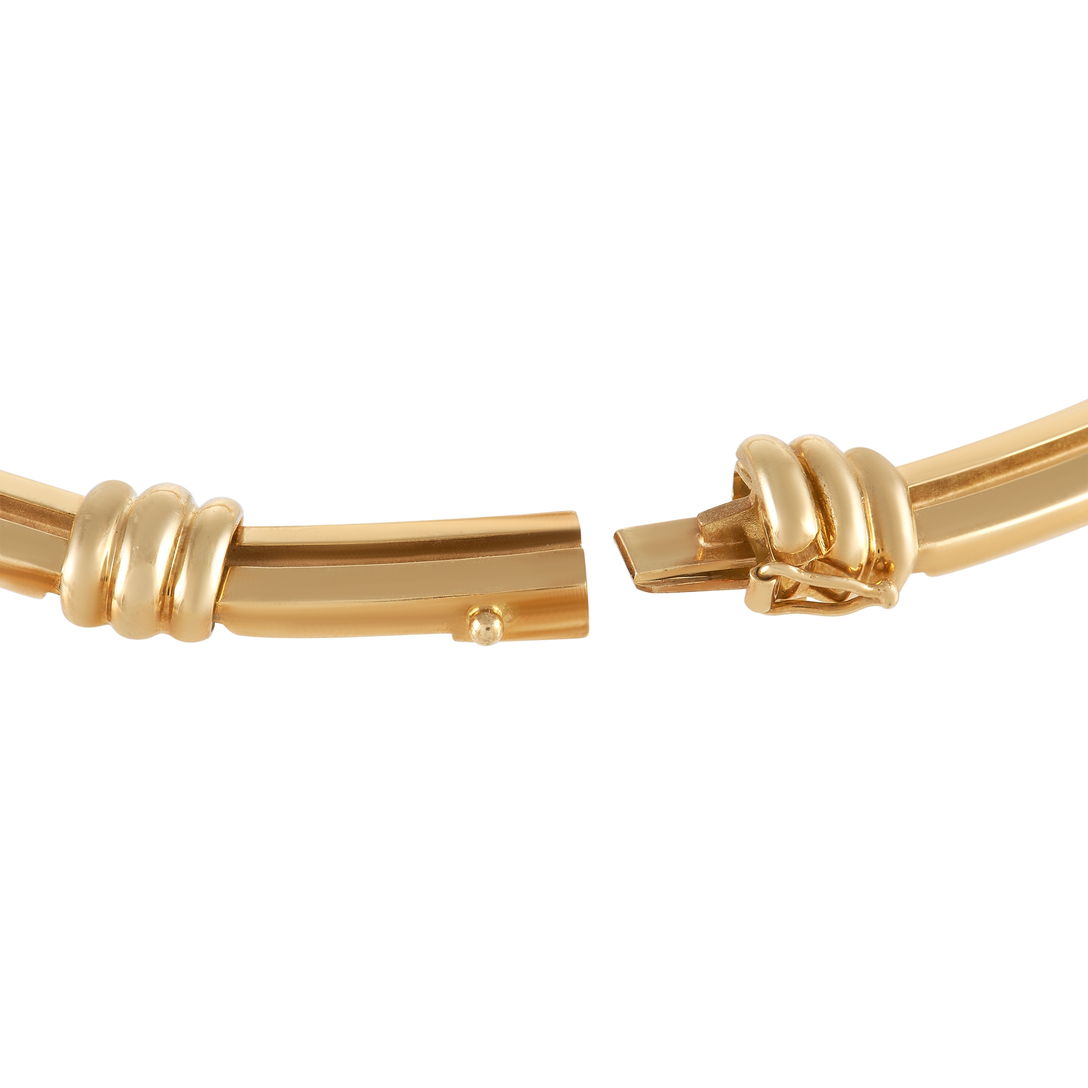 Tiffany & Co. Atlas 18K Yellow Gold Bangle Bracelet