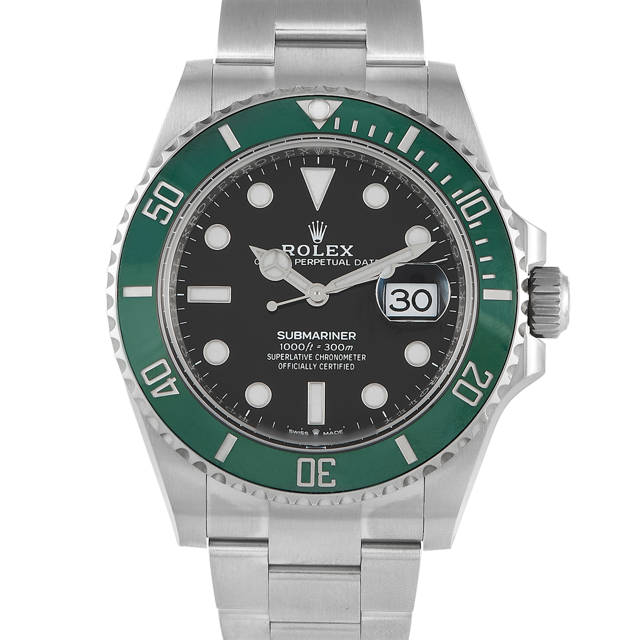 buy a Rolex 126610LV Submariner Date Green Bezel Stainless Steel 41mm for  sale