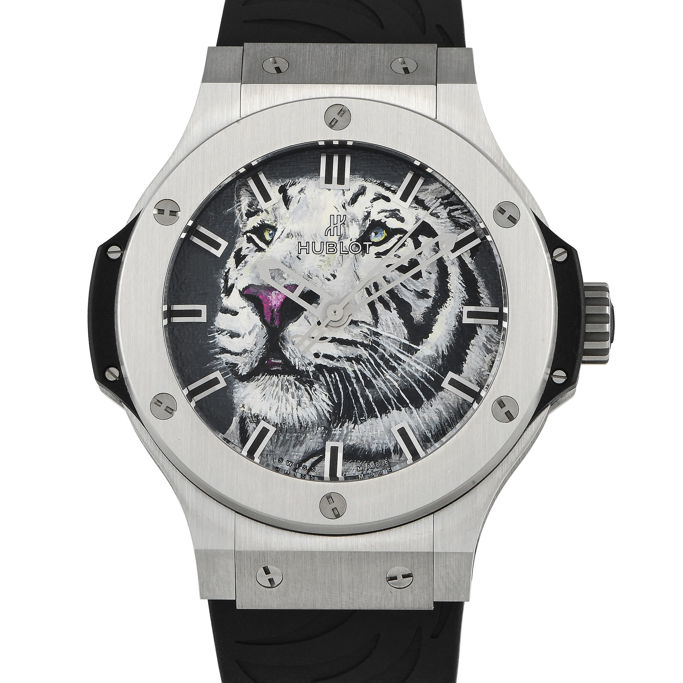 Hublot Big Bang Black Jaguar White Tiger Piece Unique Watch 316.SX.2724.RX.BJW17