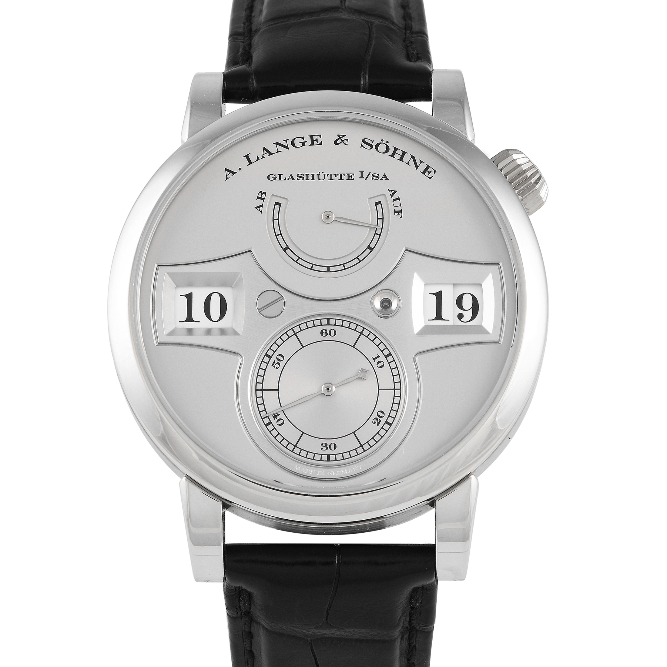 A. Lange & Sohne Zeitwerk Platinum Limited Edition Watch 140.025