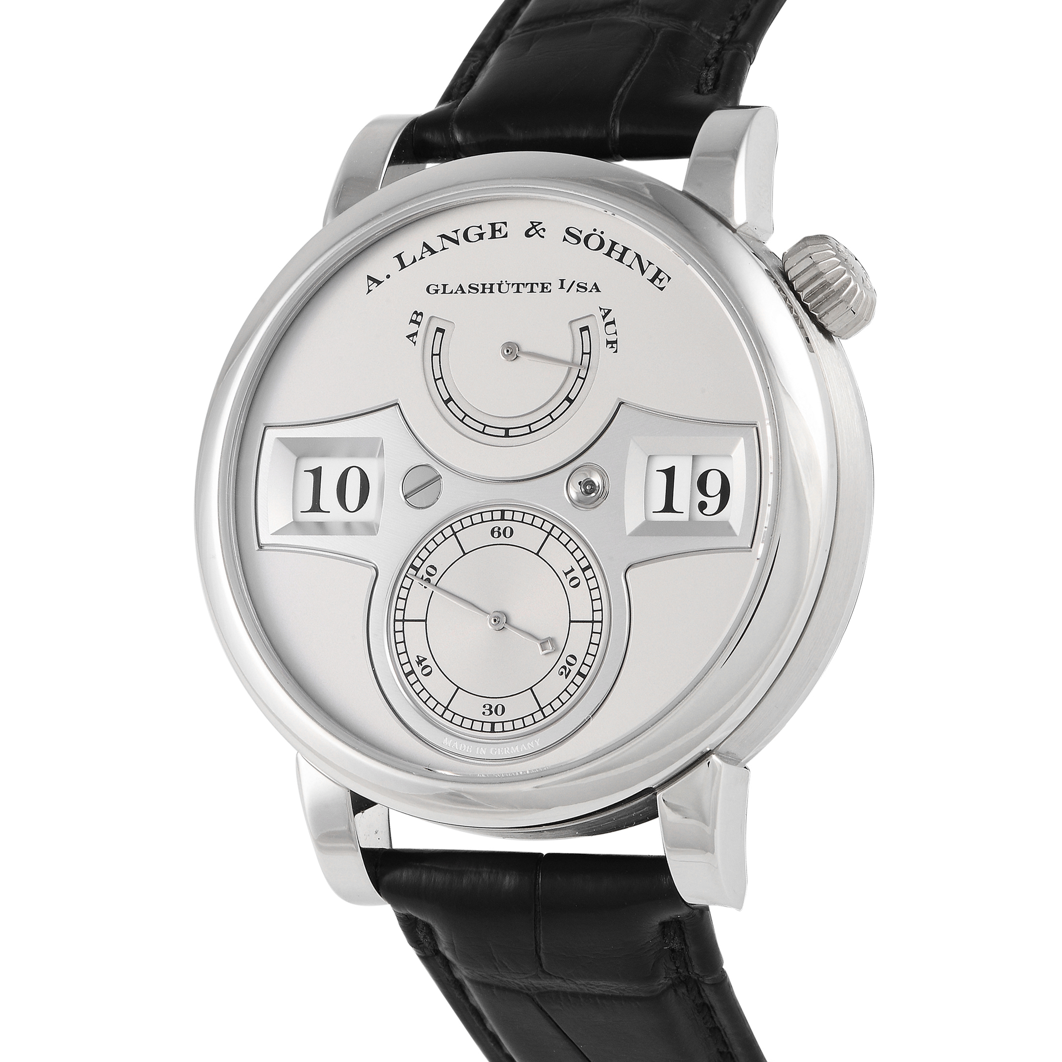 A. Lange & Sohne Zeitwerk Platinum Limited Edition Watch 140.025