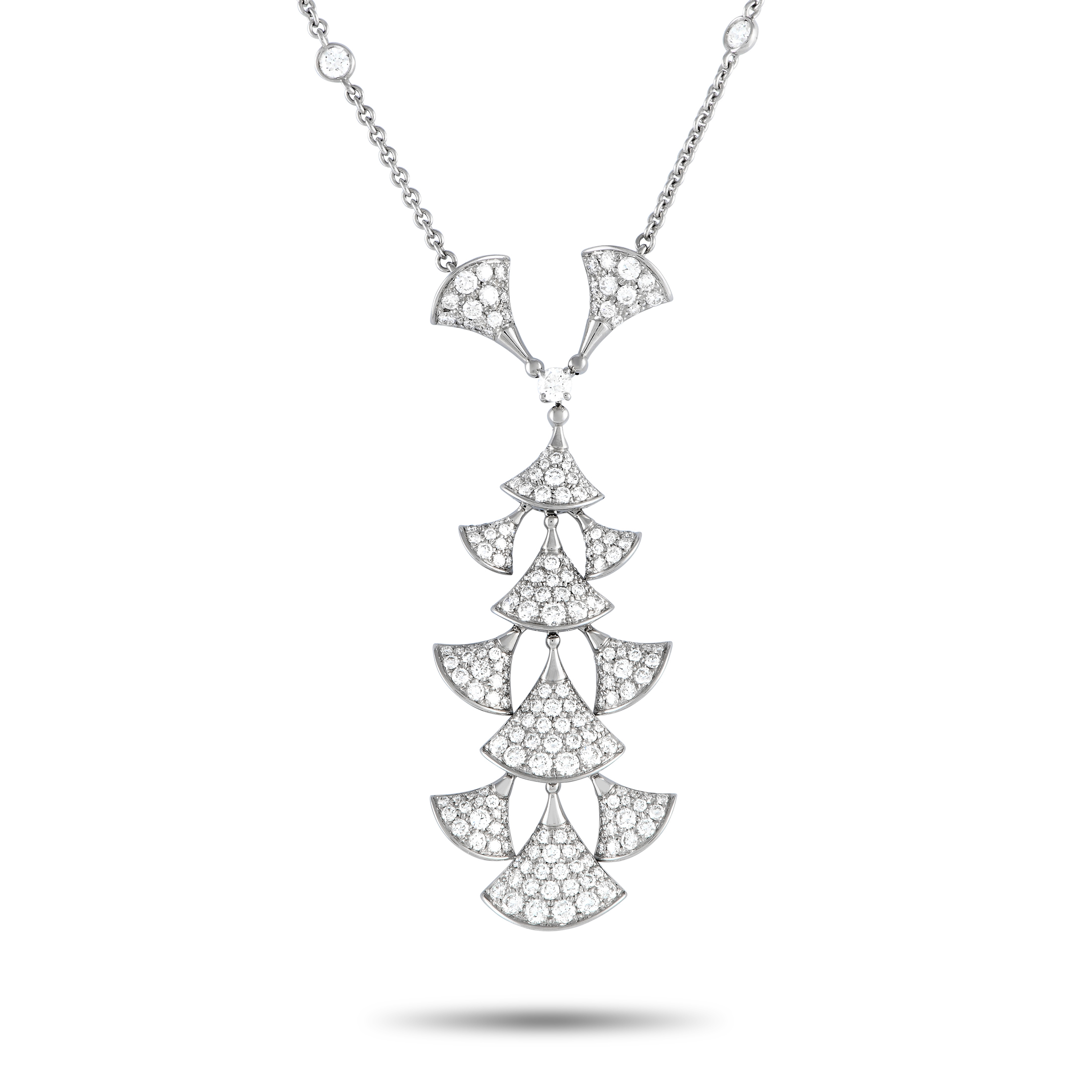 Bvlgari Divas Dream Diamond Rose Gold Necklace