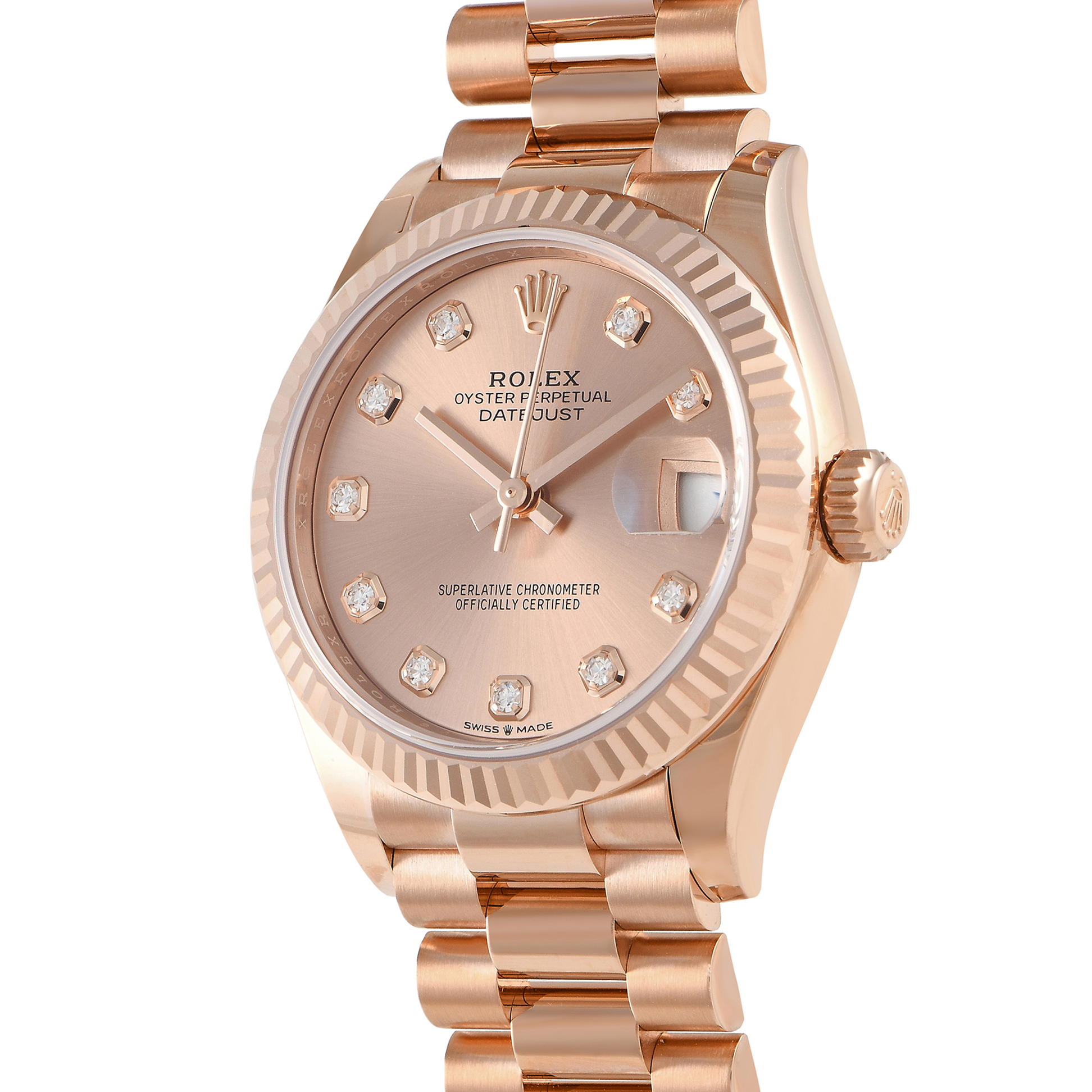 Rolex Datejust 31 Everose Gold Watch 278275