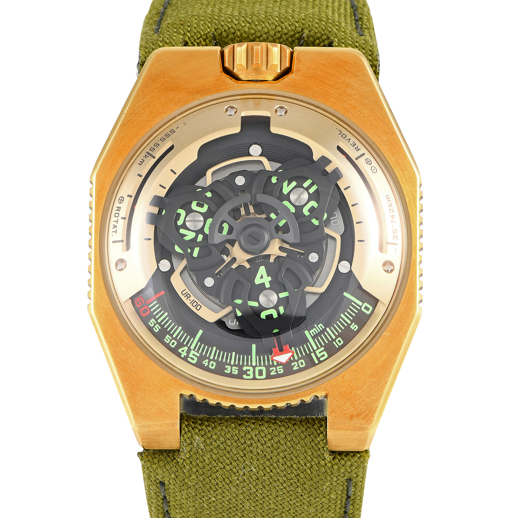 Urwerk C–3PO 2N Gold Watch UR-100