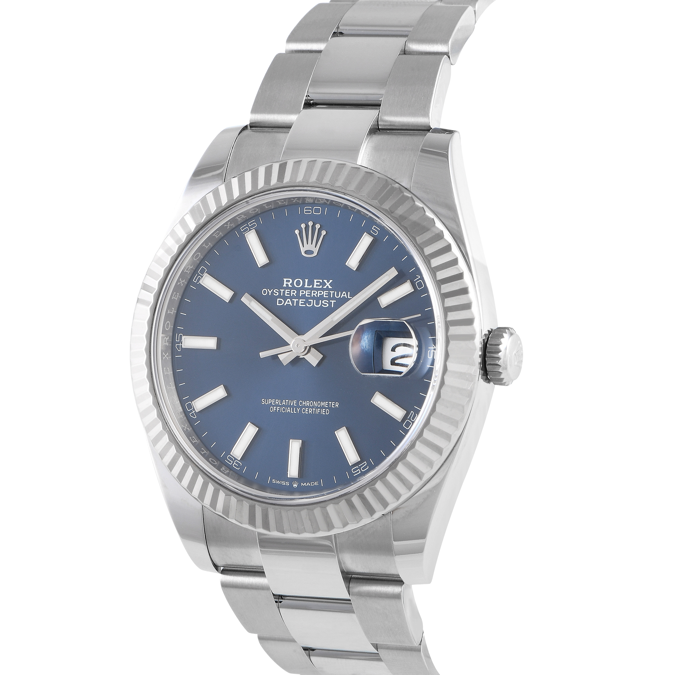 Rolex Datejust 41 Blue Dial Watch 126334