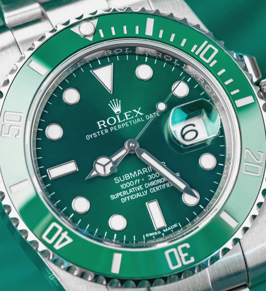 Authentic New 116610LV Rolex Submariner Hulk Men's Watch on Sale |  AuthenticWatches