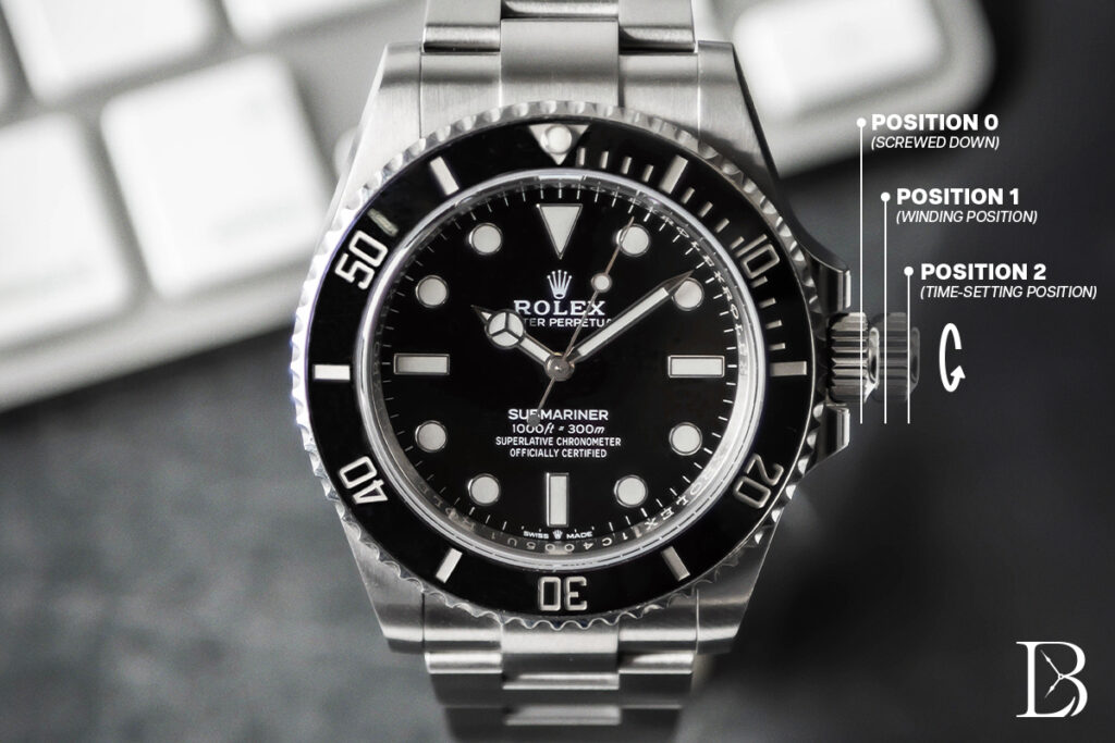 How to Wind a Rolex Submariner