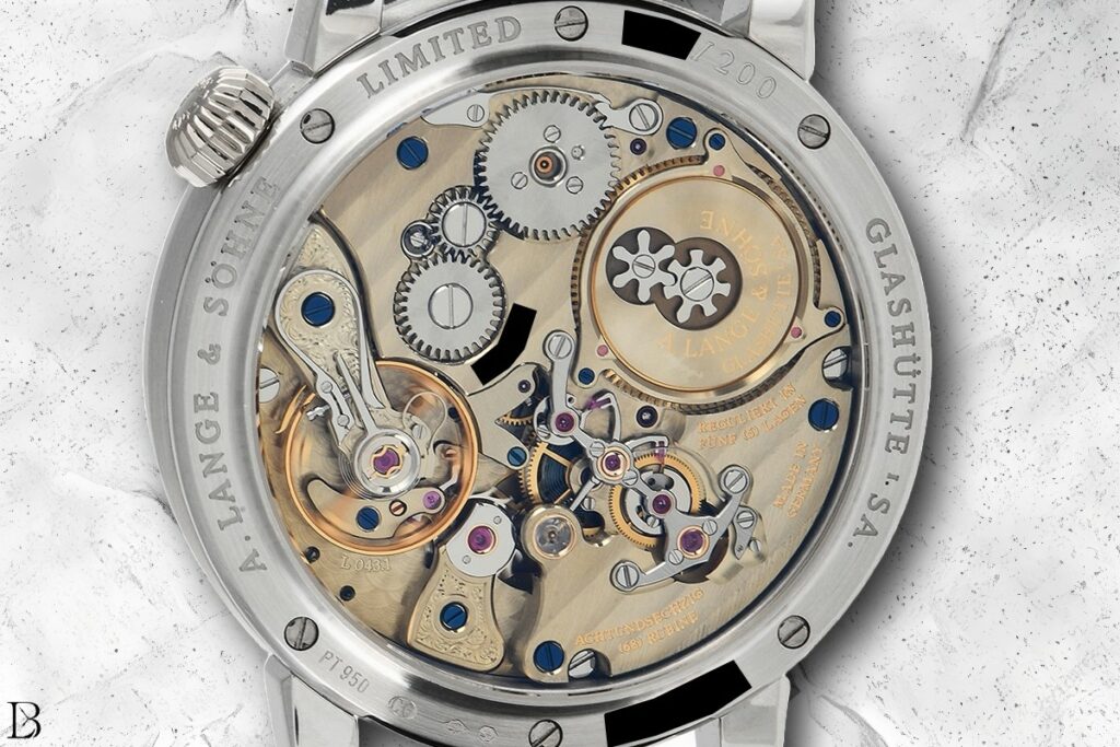 This A. Lange & Sohne Zeitwerk has a beautiful in-house movement
